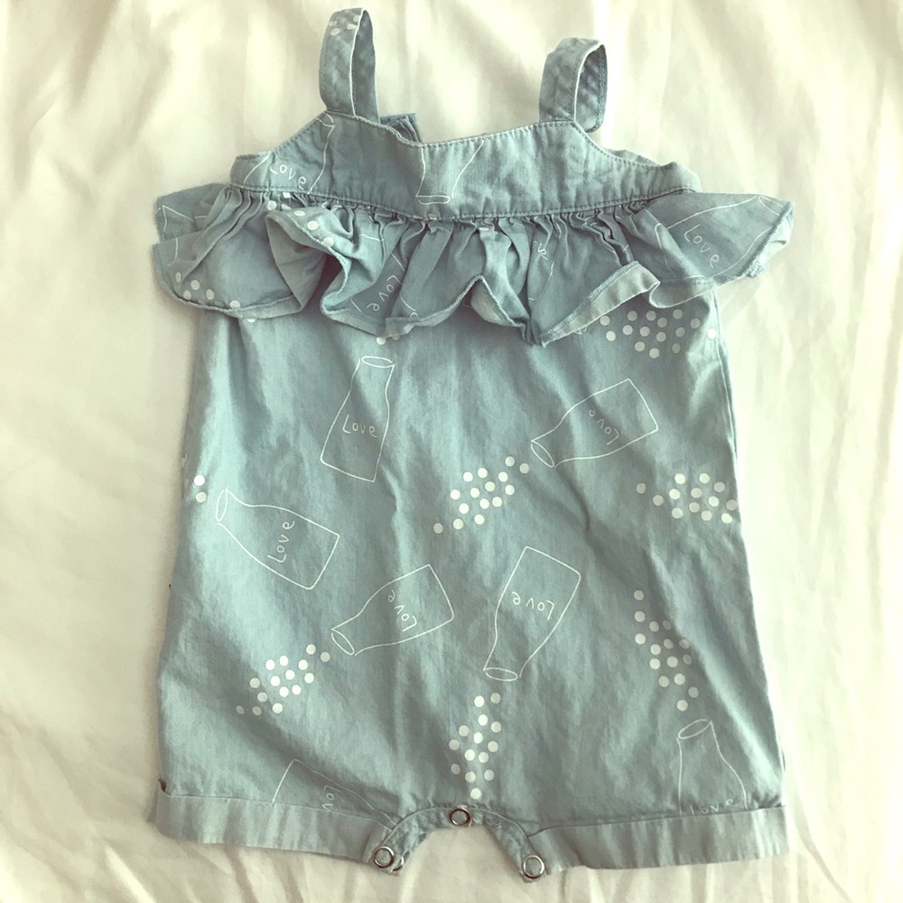 Sookibaby 3-6 month ruffle romper